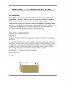 RESISTENCIA A LA COMPRESION DEL LADRILLO
