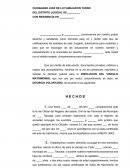 DEMANDA DE DIVORCIO VOLUNTARIO.