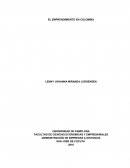 EL EMPRENDIMIENTO EN COLOMBIA.