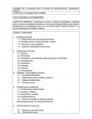 NOMBRE DE LA ASIGNATURA O UNIDAD DE APRENDIZAJE: SEMINARIO FISCAL