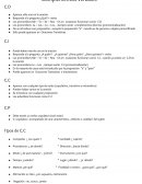 Complementos verbales.