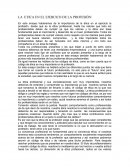 LA ETICA EN EL EJERCICO DE LA PROFESIÓN