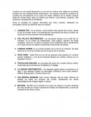 LUGARES TURISTICOS DELONDRES.