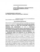 Cumplimiento de los requisitos de la demanda