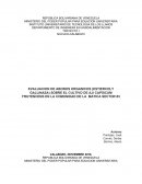 EVALUACION DE ABONOS ORGANICOS (ESTIERCOLY GALLINASA) SOBRE EL CULTIVO DE AJI CAPSICUM FRUTENCENS EN LA COMUNIDAD DE LA MATICA SECTOR #3