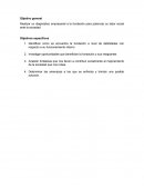 Realizar un diagnóstico empresarial a la fundación para potenciar su labor social ante la sociedad