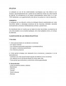 CLASIFICACIÓN DE LAS CRISIS EPILEPTICAS