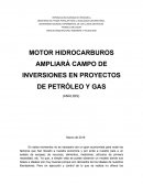 Analisis sobre el motor hidrocarburos
