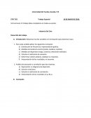 El trabajo debe completarse en todas sus partes.