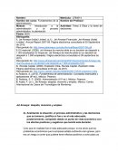 Introducción a la administración y al proceso administrativo, la planeación.