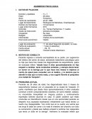 Amnesias psicológica con un paciente esquizofrenico.