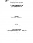 DESARROLLO EVALUACION PRACTICA FILOSOFIA INSTITUCIONAL.