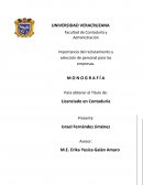 Importancia del reclutamiento y selección de personal para las empresas