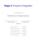 Etapa 1 Proyecto Integrador Estadística en las Organizaciones.