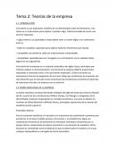 Fundamentos de la administración. Tema 2: Teorías de la empresa