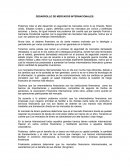 DESARROLLO DE MERCADOS INTERNACIONALES.