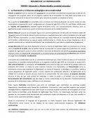 RESUMEN DE LA INTRODUCCIÓN TERREN- Educación y Modernidad(La sociedad educada)