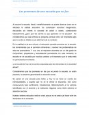 Ensayo sobre la crisis de la escuela.