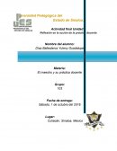 Reflexión en la acción de la práctica docente.