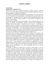 SOCIOLOGÍA PROBLEMAS Y PERSPECTIVAS.. Página 1