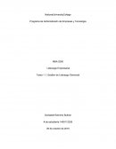 Liderazgo Empresarial Tarea 1.1: Gestión de Liderazgo Gerencial