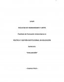 POLÍTICA Y GESTIÓN INSTITUCIONAL EN EDUCACIÓN.