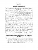 CITACION DEBATE DE CONTROL POLITICO