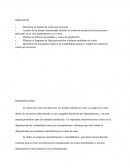 Identificar el sistema de costeo por procesos.