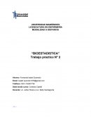 MODALIDAD A DISTANCIA “BIOESTADISTICA”