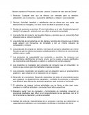 Glosario capitulo 8 “Productos, servicios y marca, Creación de valor para el Cliente”