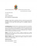 Tema I: Introducción a la actividad económica