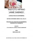 PROCESO DE ATENCION DE ENFERMERIA CARDIOPATIA CONGENITA