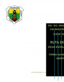 INFORME DE LA RUTA DE MEJORA.