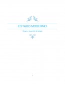 ESTADO MODERNO.