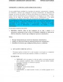 EXPRESIÓN Y COMUNICACIÓN EJERCICIOS TEMA 1.