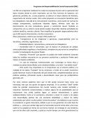 Programas de Responsablilización Social Empresarial (RSE)