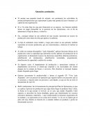 Definición y alcance de las funciones de operaciones y producción