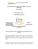 ACTIVIDAD MOMENTO TRES: EVALUACIÓN ECONÓMICA Y ANÁLISIS DE SENSIBILIDAD.