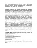 TRIGLICÉRIDOS POSTPRANDIALES Y EL RIESGO DE MUERTE CARDIOVASCULAR EN LOS HOMBRES Y LAS MUJERES DEL ESTUDIO DE LOS CONDADOS NORUEGOS