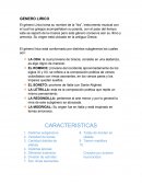 El género Lirico toma su nombre de la “lira”, instrumento musical con el cual los griegos acompañaban su poesía, con el paso del tiempo este se separó de la música pero este género conserva aún su ritmo y armonía. Su origen está ubicado en la