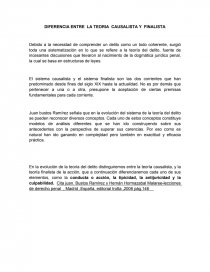 Teoria Causalista Y Finalista