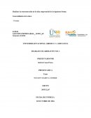 Realizar la estructuración de la idea empresarial de la siguiente forma.