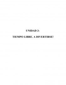 TIEMPO LIBRE. A DIVERTIRSE!. Página 1