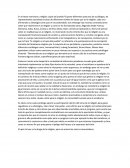 Tema- Religion como opio del pueblo.