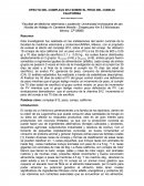 EFECTO DEL COMPLEJO B12 SOBRE EL PESO DEL CONEJO CALIFORNIA.