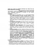 Memorial rendicion de cuentas