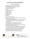 La voz de los estudiantes”