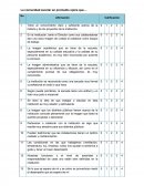 La comunidad escolar en promedio opina que...