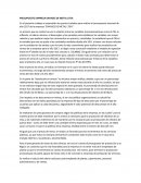 PRESUPUESTO EMPRESA ENVASES DE METAL LTDA