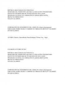 PROGRAMA NACIONAL DE FORMACIÓN EN AGROALIMENTACIÓN. Página 1